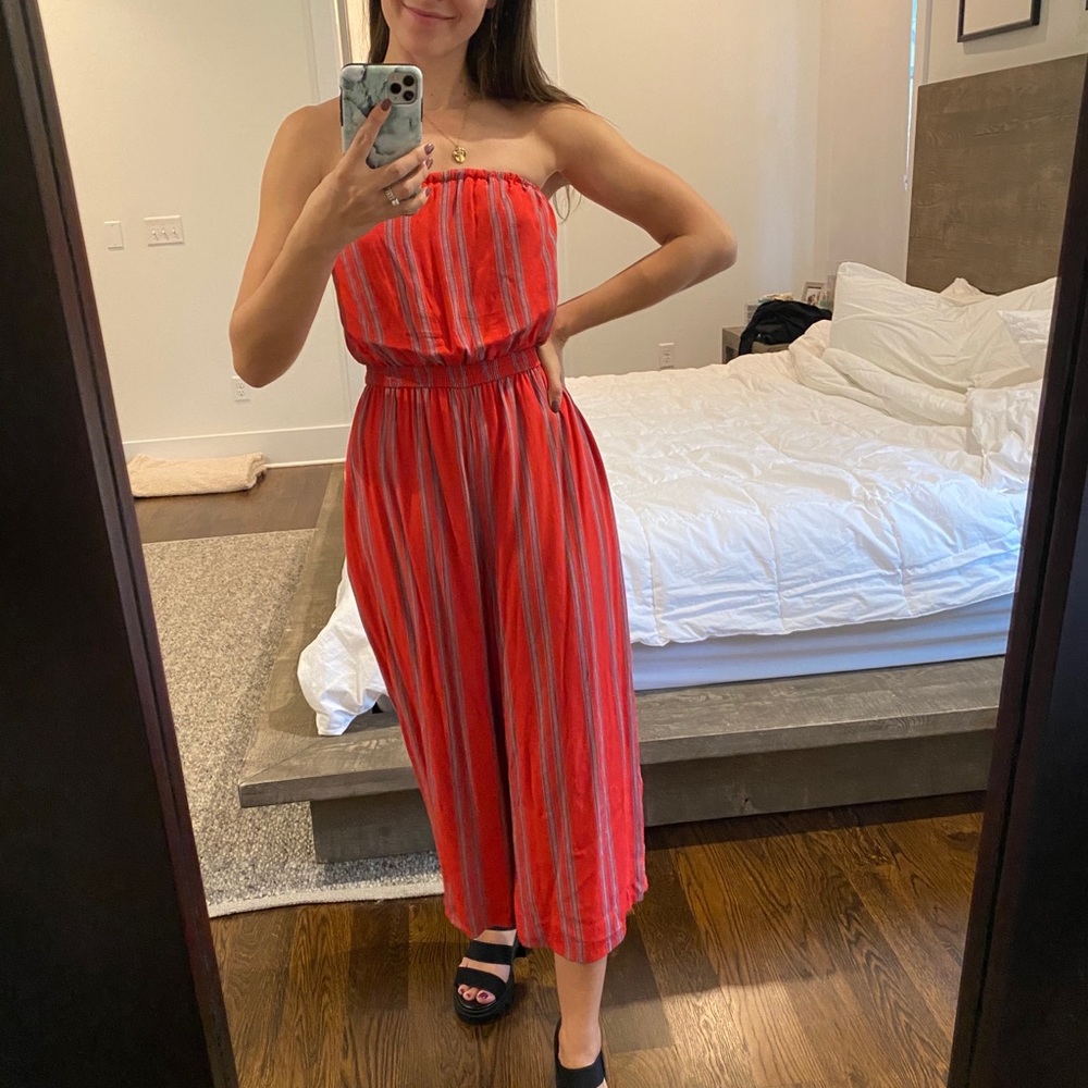 Strapless Jumpsuit